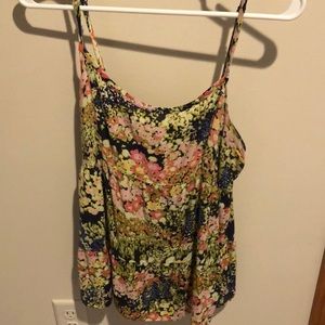Floral tank top